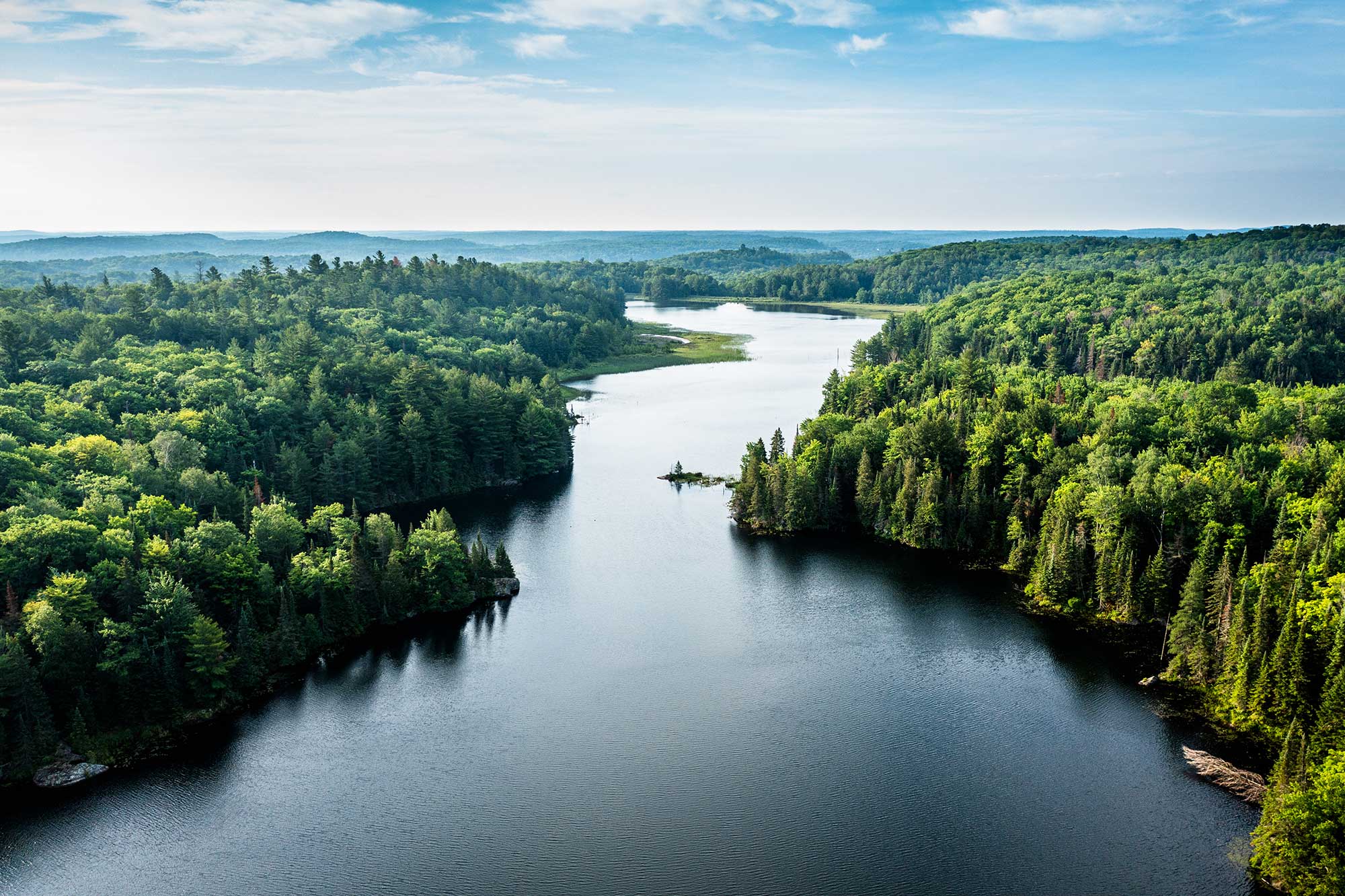 Paysage, eau, nature